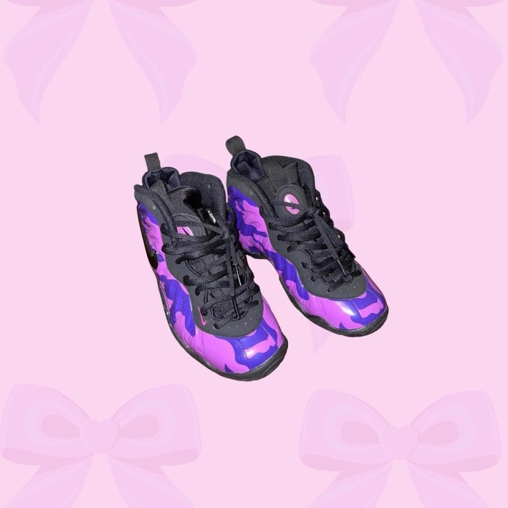 Nike Air Little Posite Pro Purple Camo
